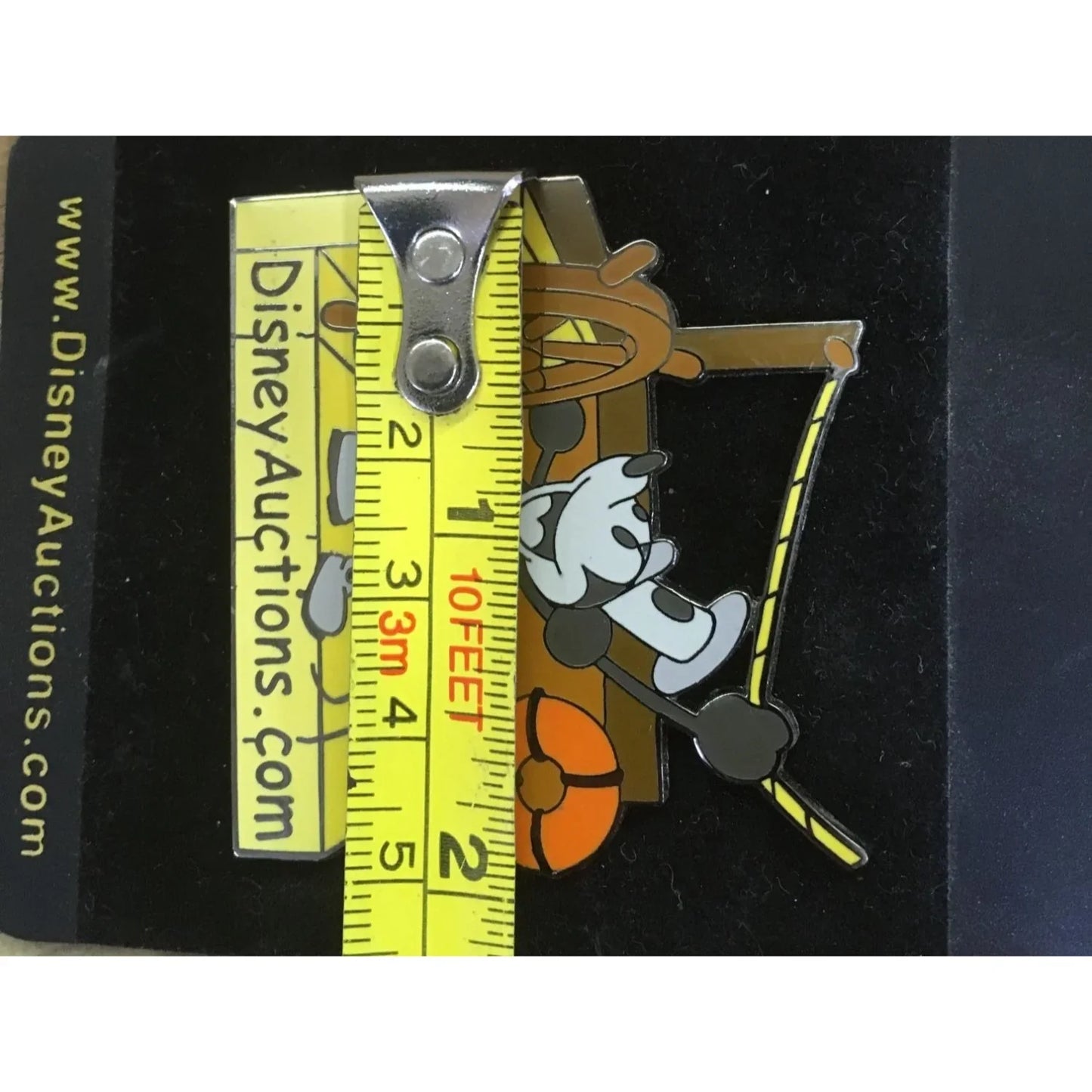 Disney Auctions Mickey Steamboat Willie Pinback Button - A+ Stuff