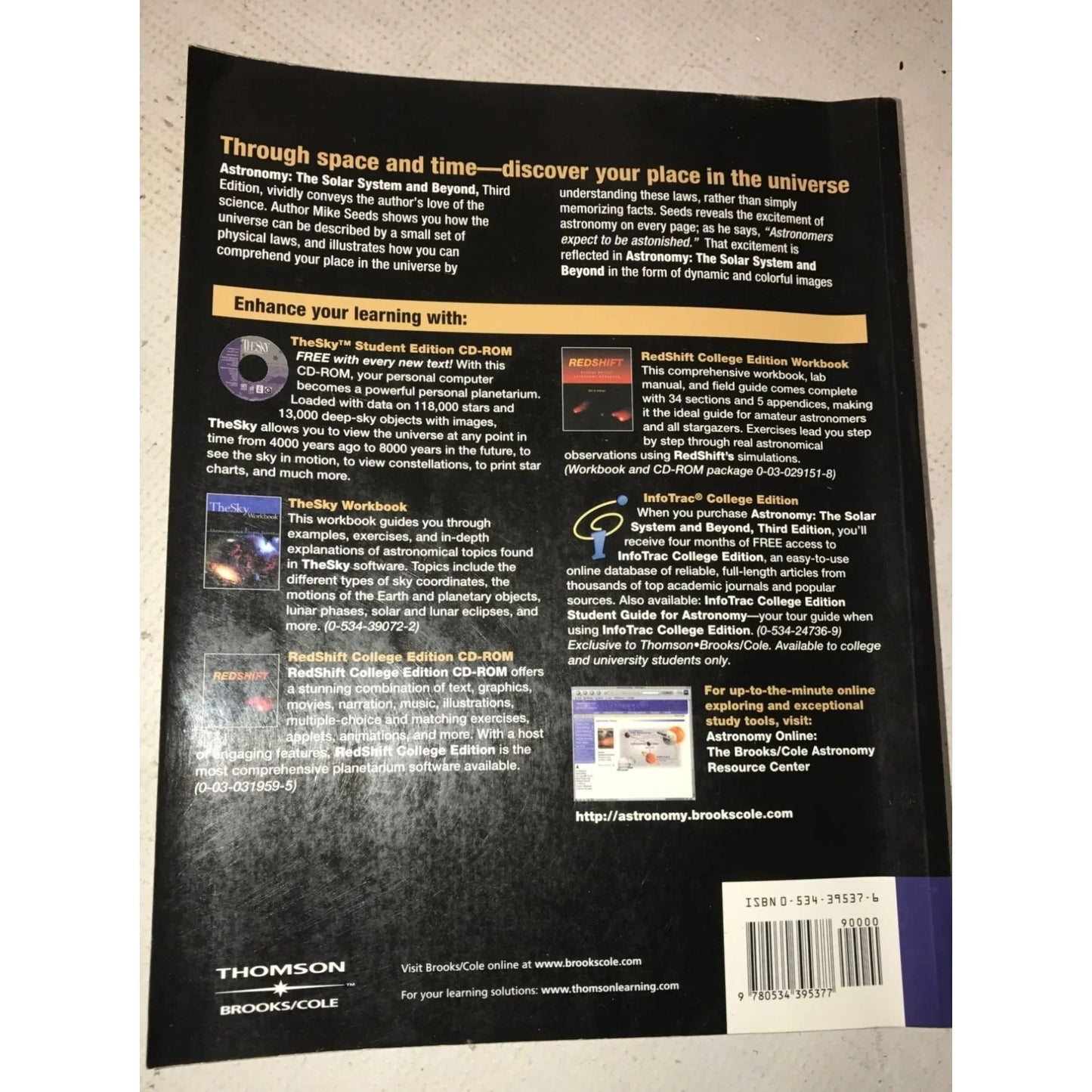 Astronomy: The Solar System and Beyond 3rd Edition Book by Michael A Seeds - A+ Stuff