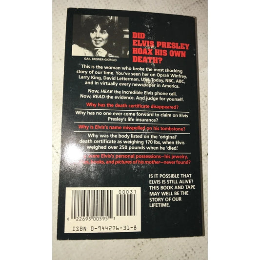 Is Elvis Alive? by Gail Brewer-Giorgio Paperback Book - A+ Stuff