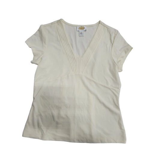 Womens V Neck Talbots Shirt Size Small - A+ Stuff