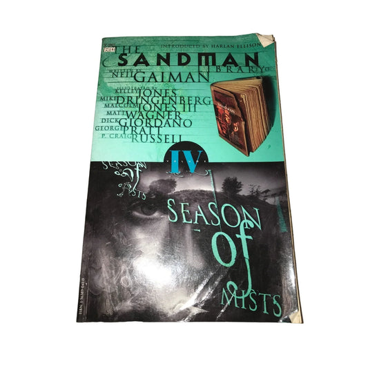 The Sandman: "Season of Mists" DC Comics Neil Gaiman Vintage Paperback Book - A+ Stuff