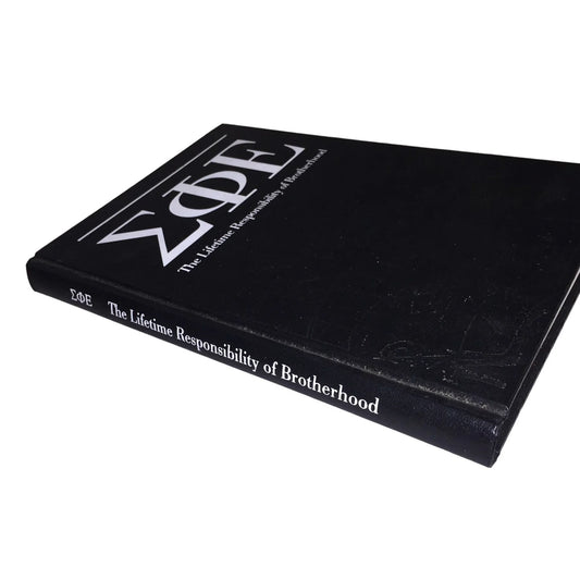 Sigma Phi Epsilon - A Lifetime Responsibility of Brotherhood Hardcover Book - A+ Stuff