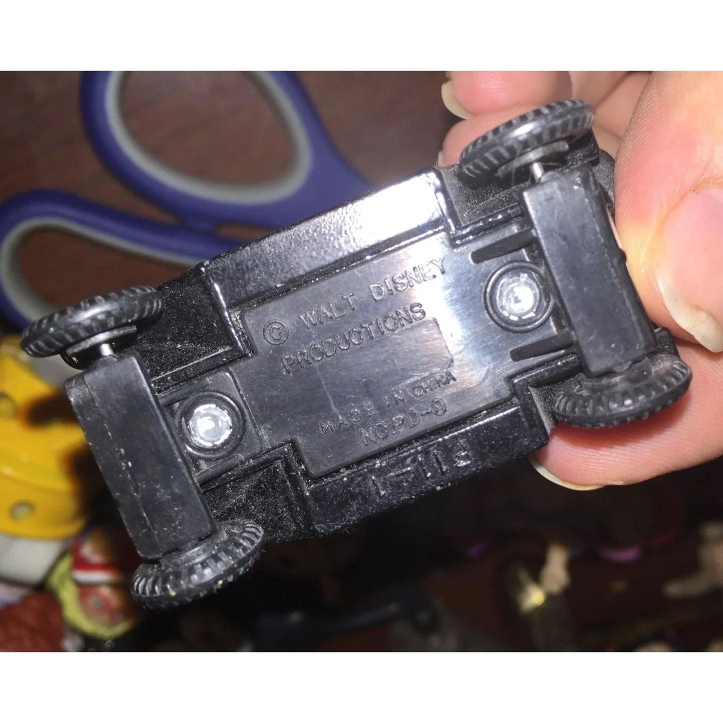 DISNEY TOMY Toy Diecast Car Mickey Mouse in Top Hat Driving - A+ Stuff