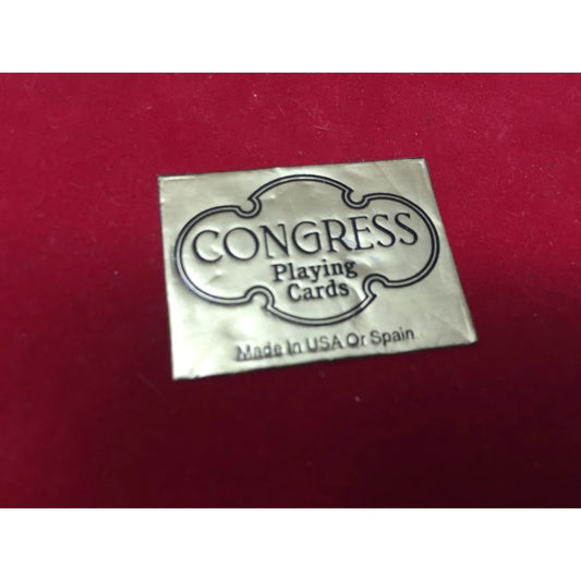 Vintage CONGRESS Playing Cards (2 decks) - A+ Stuff
