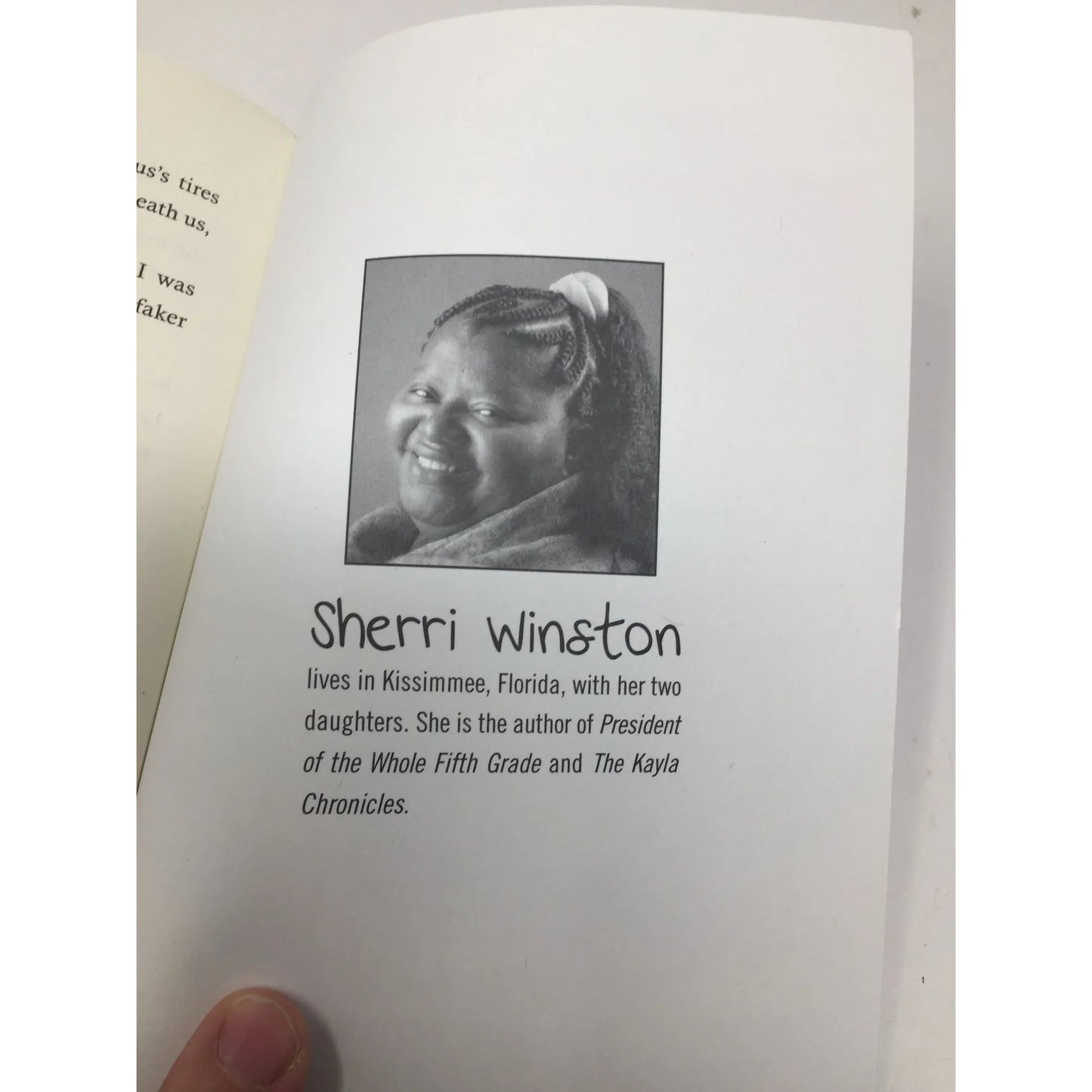 President of the Whole Fifth Grade by Sherri Winston - A+ Stuff
