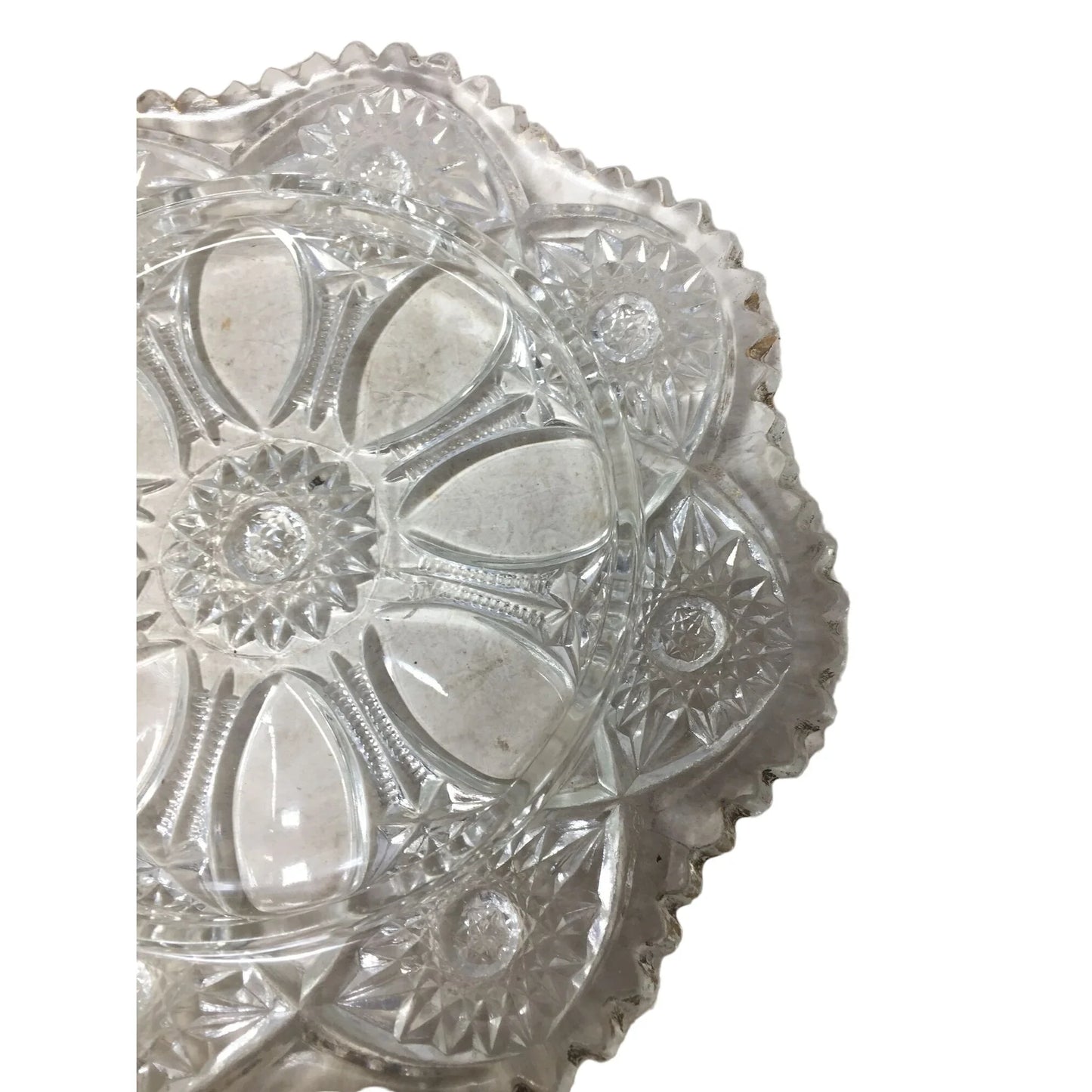 Vintage Clear Depression Glass Domed Butter Dish with Lid - A+ Stuff