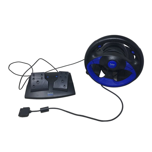Saitek RX400 Double Shock 2 Racing Wheel + Pedals - A+ Stuff