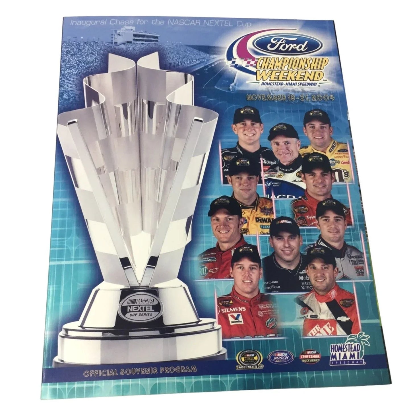 NASCAR 2004 Ford 400 Collectible Racing Program - Greg Biffle win Homestead A+ Stuff A+ Stuff