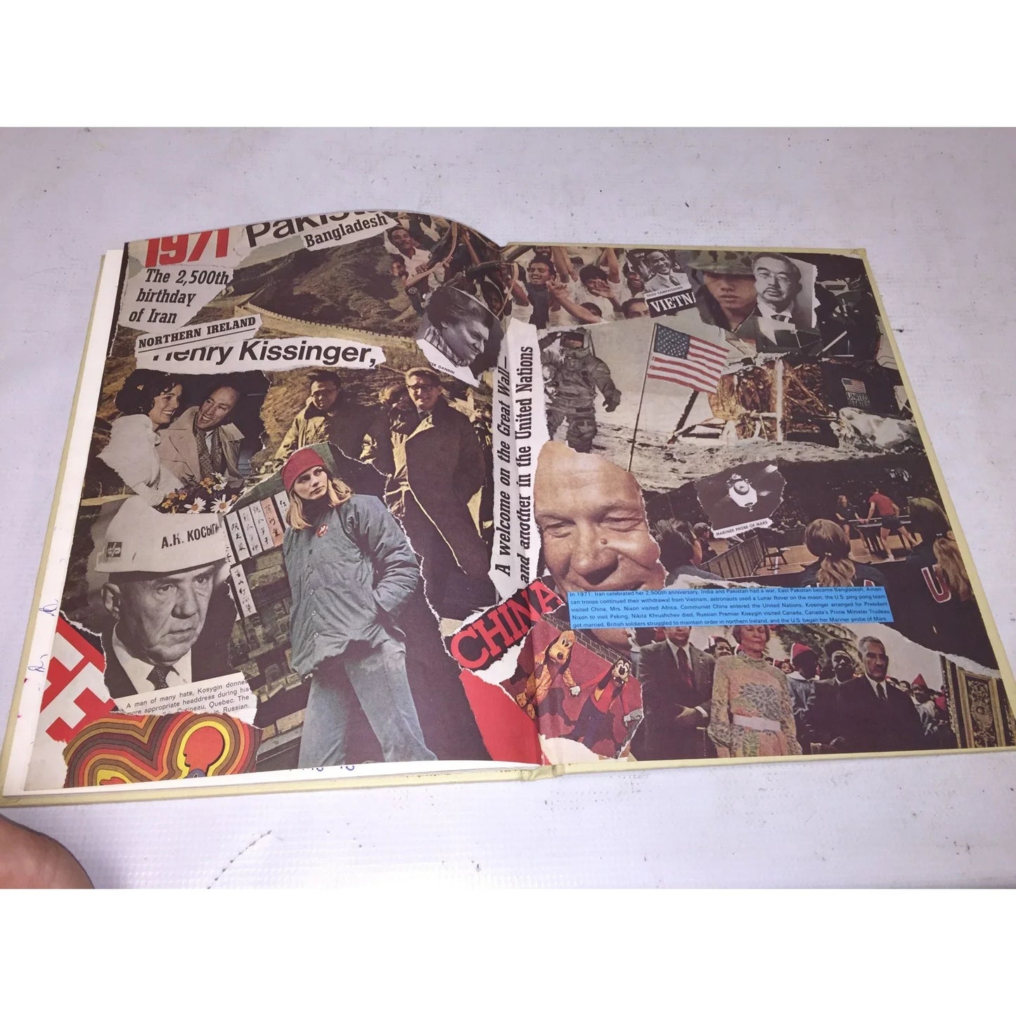 Vintage 1972 Lima Ohio Central Catholic Yearbook with Autographs - A+ Stuff