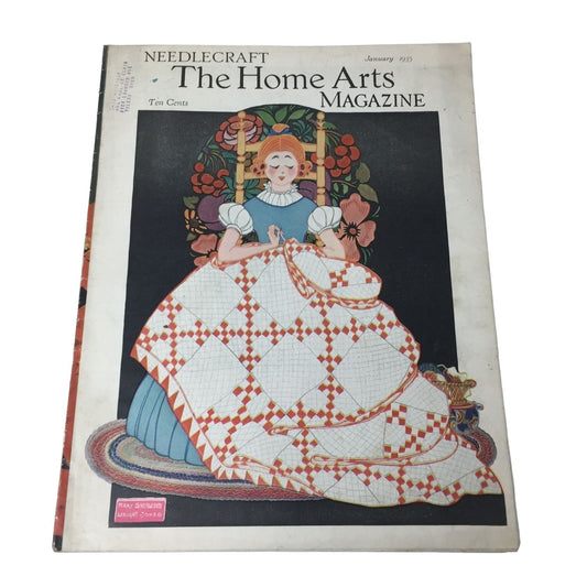 Vintage Collectible Needlecraft The Home Of Arts Magazine Jan. 1935