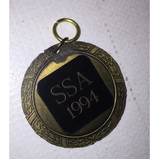 Vintage SSA 1994 Soccer Medal Sports Medal- About 2 inches - A+ Stuff