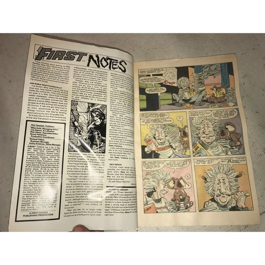 E-Man Alone Against The F Men Vintage May #2 First Comics Comic Book - A+ Stuff