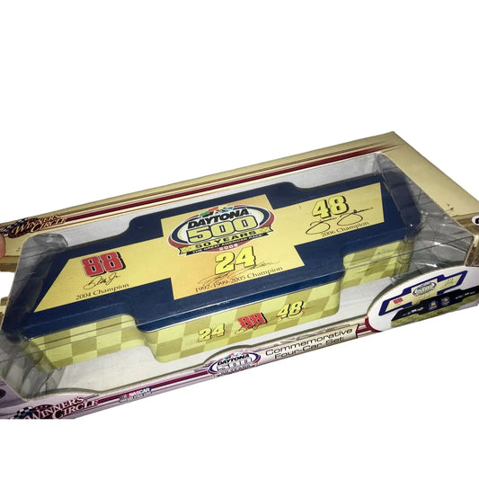 NASCAR 2008 Daytona 500 50 Years Commemorative Four Car Set in Tin - A+ Stuff