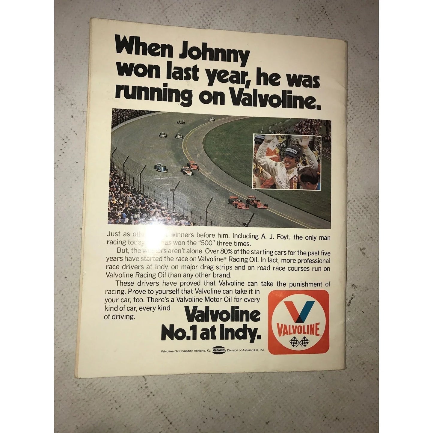 Vintage Set Of 3 Official Programs "The Capitol of Auto Racing" - 57th, 58th, 59th - A+ Stuff