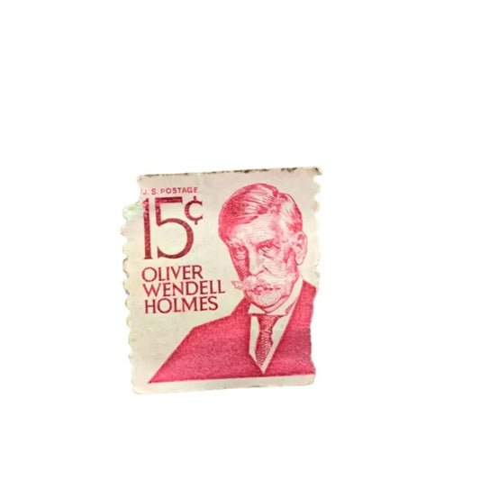 Oliver Wendell Holmes 15 Cent Vintage Collectible Postage Stamp - A+ Stuff
