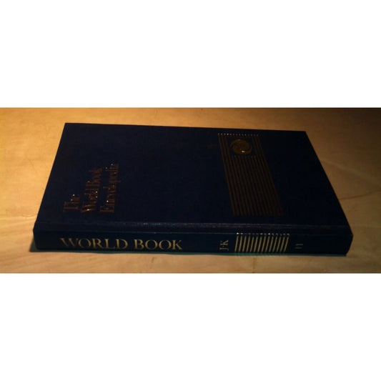 The World Book Encyclopedia J-K Vintage Reference Book - A+ Stuff