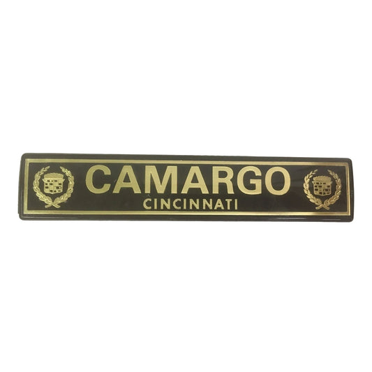 Camargo Cincinnati Hood Ornament/Auto Emblem - A+ Stuff