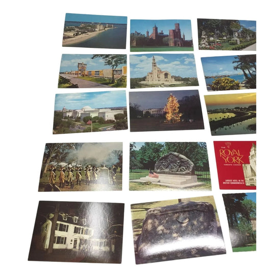 21 Assorted Postcards (Washington, D.C., Lexington, MA, Florida...) - A+ Stuff - Collectibles - A+ Stuff