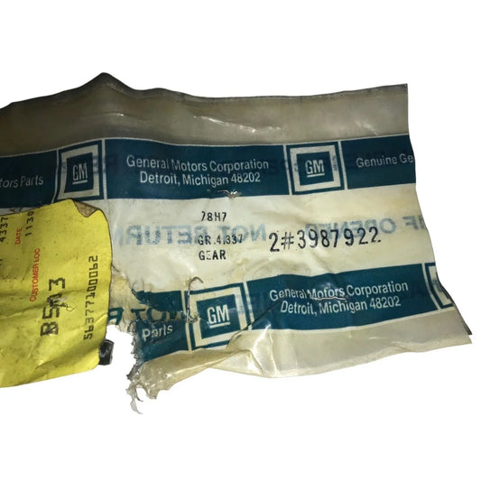 Genuine GM Part - No 3987922 - GEAR - new in open package - vintage discontinued General Motors General Motors A+ Stuff