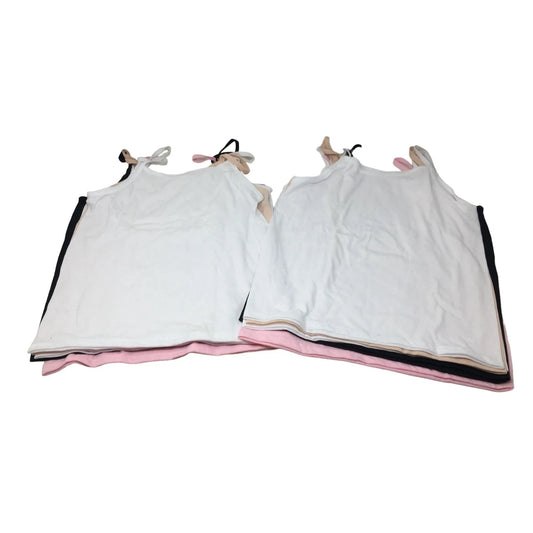 Fruit of the Loom Girls Under Shirts (Camis/tanks)- Pink, Cream, White, Black (10) fruit of the loom A+ Stuff