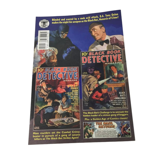 The Black Bat #2 - The Black Bat Strikes Again & Back Bat's Challenge - Classic Pulp - A+ Stuff