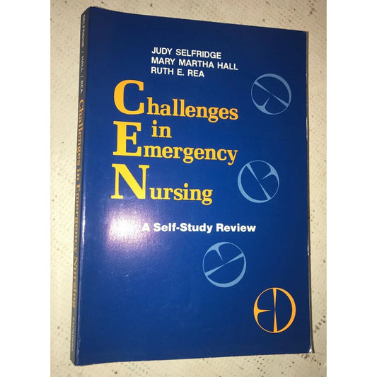 Challenges in Emergency Nursing A Self Study Review Softcover Book - A+ Stuff
