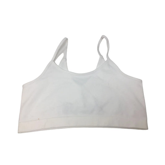 Art Class Target Girls Size XL (14) White Training Bra/Sports Bra - A+ Stuff