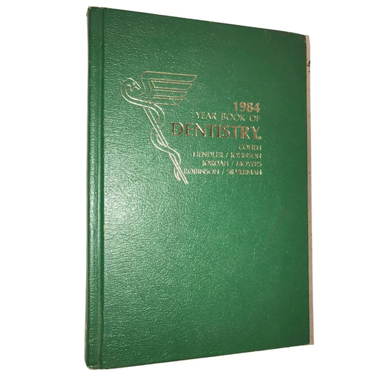 Vintage 1984 Year Book of Dentistry Hardcover Book - A+ Stuff