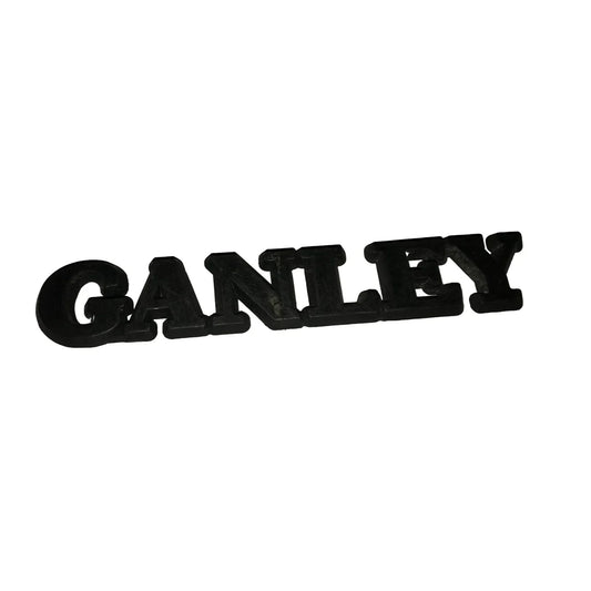 GANLEY Auto Patch/Emblem - Vintage Car Tag - A+ Stuff