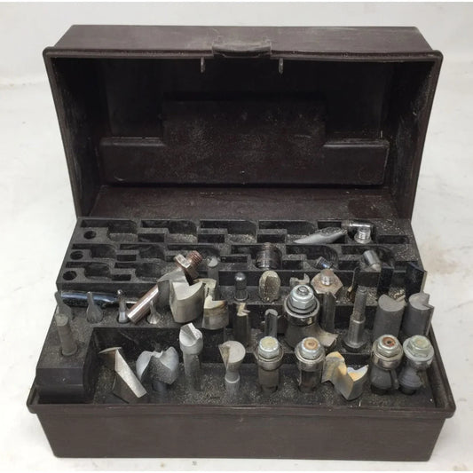 Vintage Sears Craftsman Router Bit Kit (Incomplete) Sears Craftsman A+ Stuff