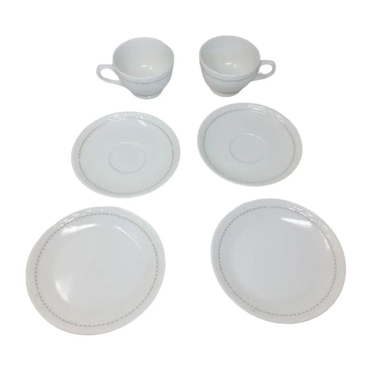 Vintage Mila Schon Narumi Japan Tea Cups, Saucers, and Small Plates - A+ Stuff