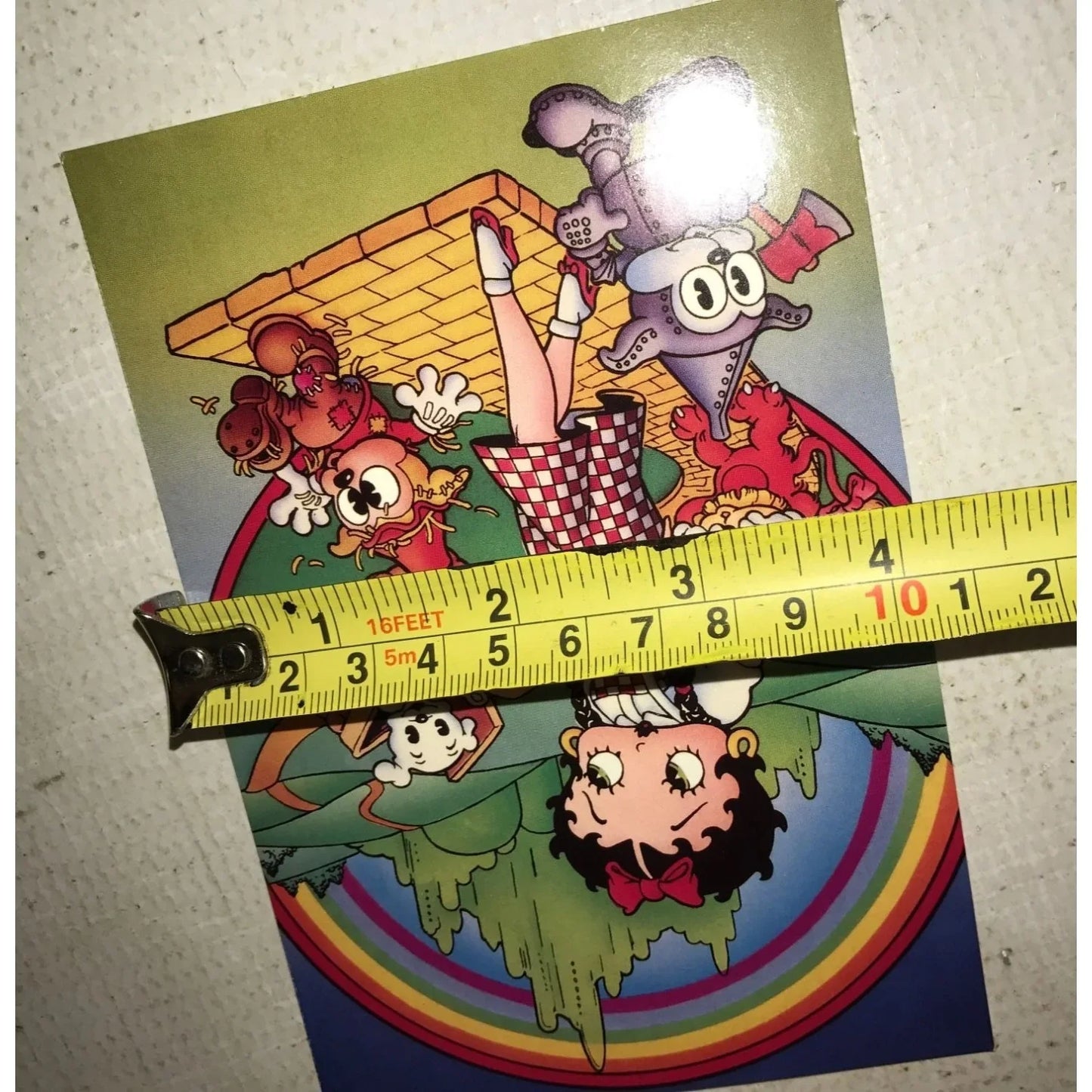 Betty Boop- Boop in the Land of Oz Vintage Postcard- about 6 by 4 inches - A+ Stuff