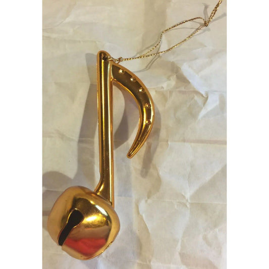 Vintage Bell Music Note Christmas Tree Ornament - A+ Stuff