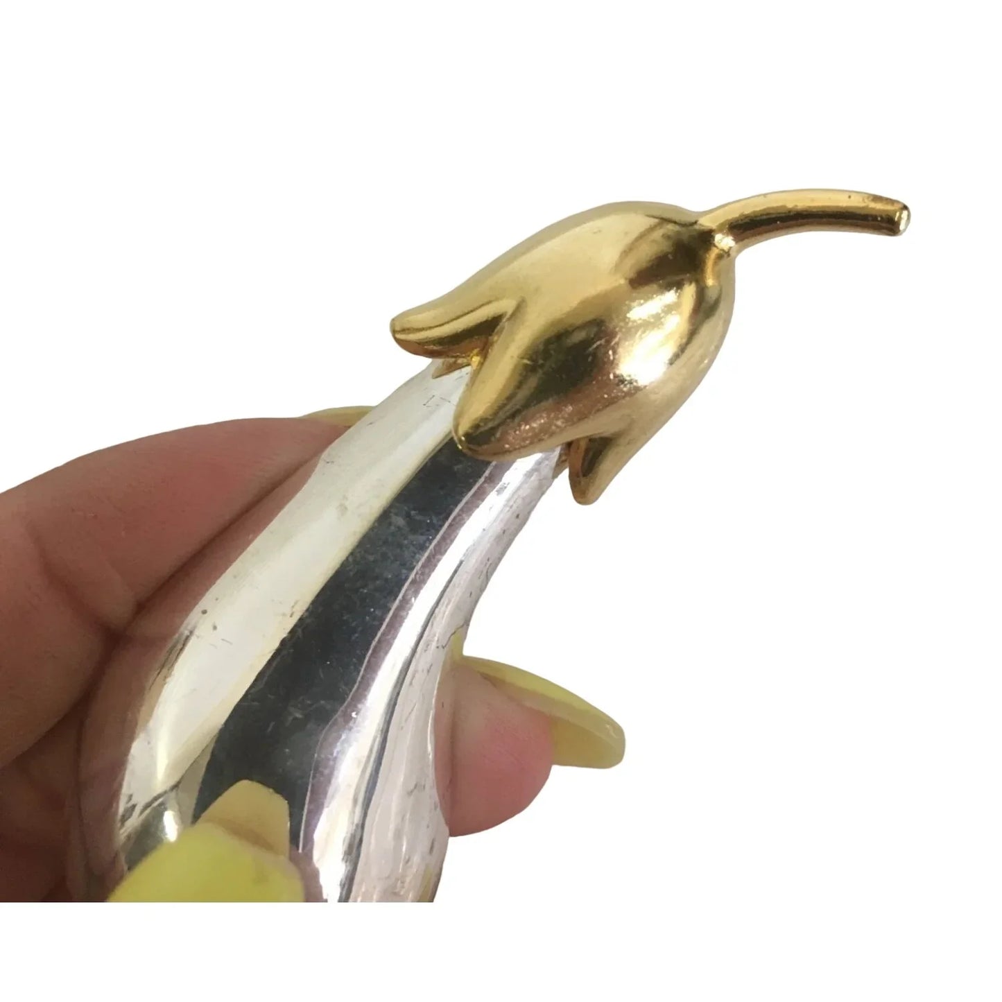 Eggplant Silver/Gold Napkin Ring Holder - A+ Stuff