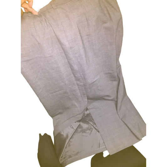 GAP Womens Size 10 Stretch Gray Dressy Work Skirt - A+ Stuff