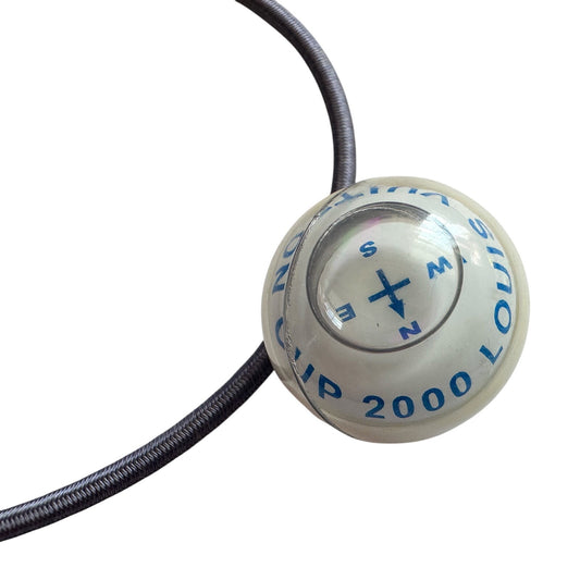 Louis Vuitton Cup 2000 Compass Necklace -Blue