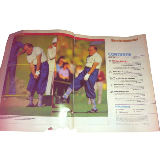 Vintage Sports Illustrated Magazine Jan 21, 1985 Issue-Dan Marino/Joe Montana - A+ Stuff