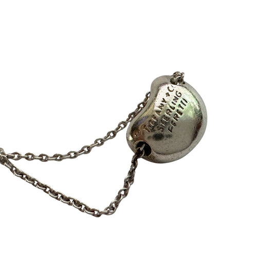 Tiffany & Co Elsa Peretti Small Bean Necklace - 18" Chain Tiffany & Co. A+ Stuff
