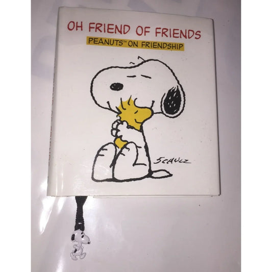 Oh Friend of Friends : Peanuts on Friendships by Charles Schulz Vintage Mini book - A+ Stuff