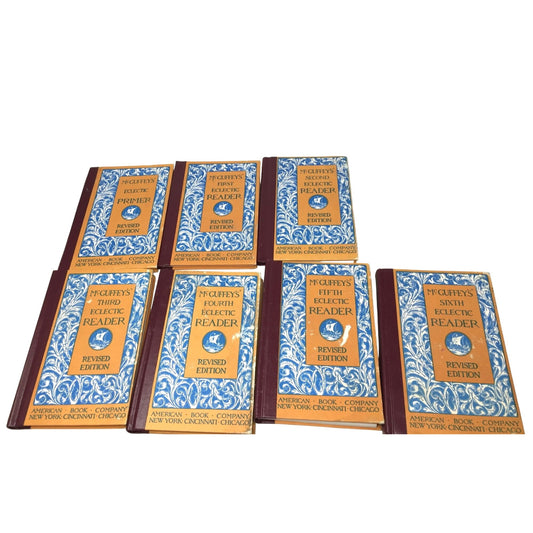 Vintage McGuffey's Eclectic Readers Series