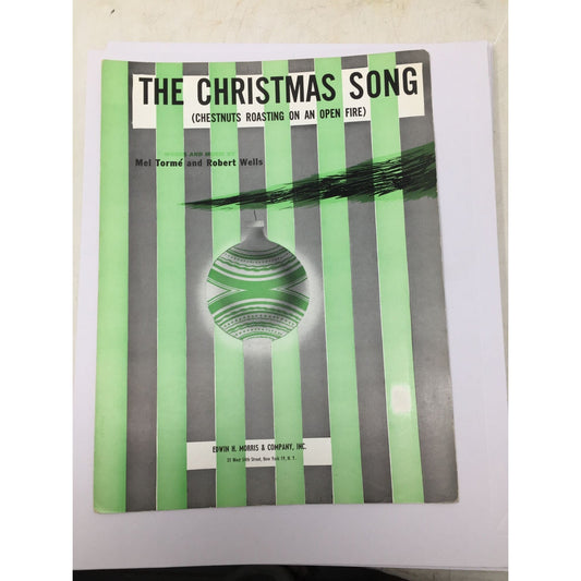 1946 Edwin H. Morris & Company sheet music publication for "The Christmas Song" A+ Stuff A+ Stuff SHEET MUSIC