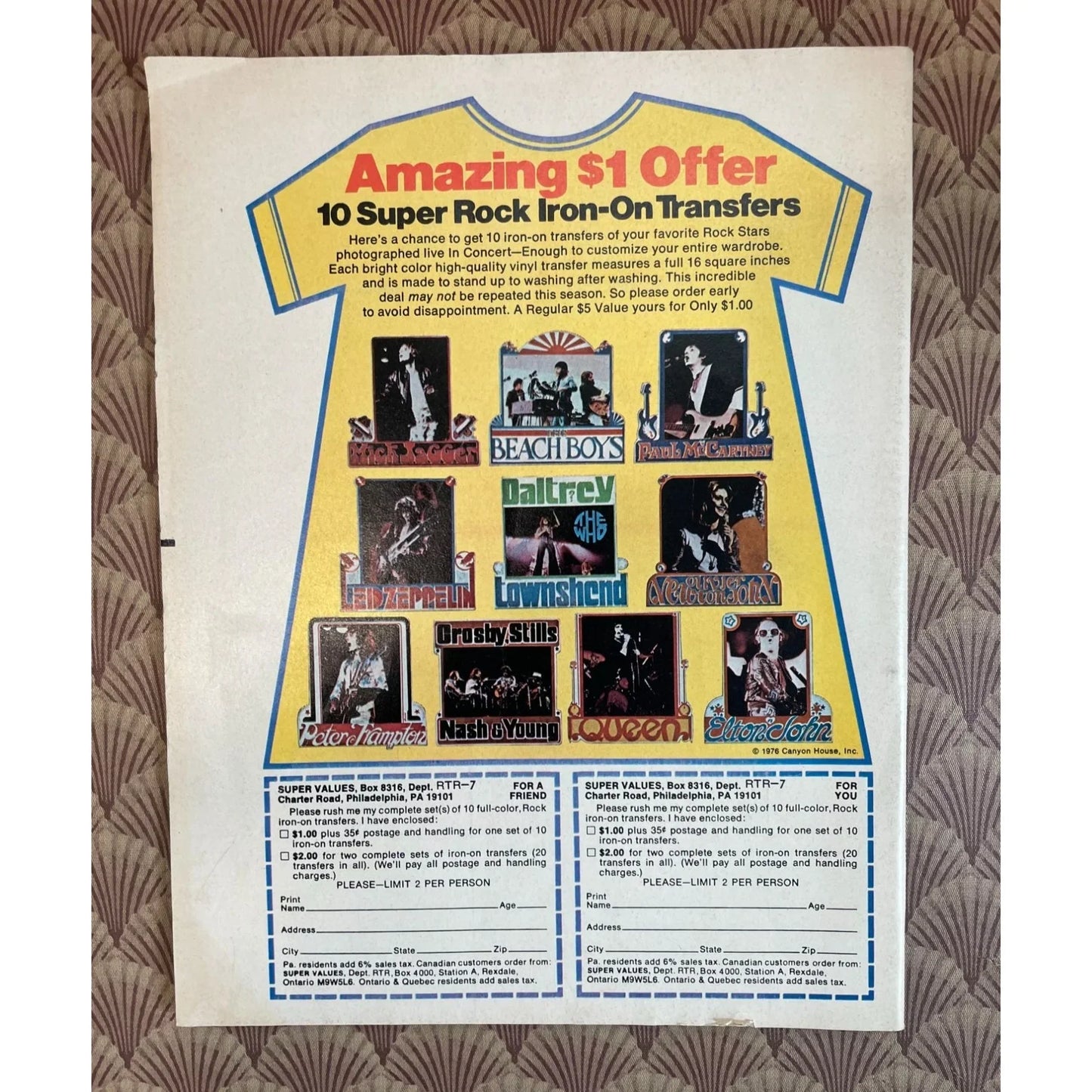 Song Hits Vintage Music and Lyrics Bundle Magazines (5) - A+ Stuff