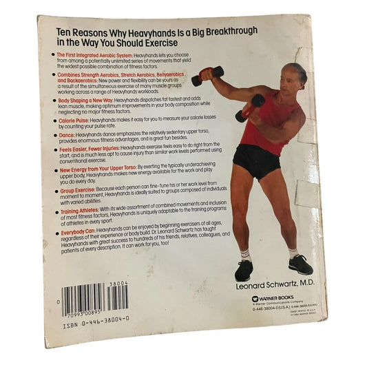 Heavyhands: The Ultimate Exercise Vintage Paperback Book by Leonard Schwartz - A+ Stuff