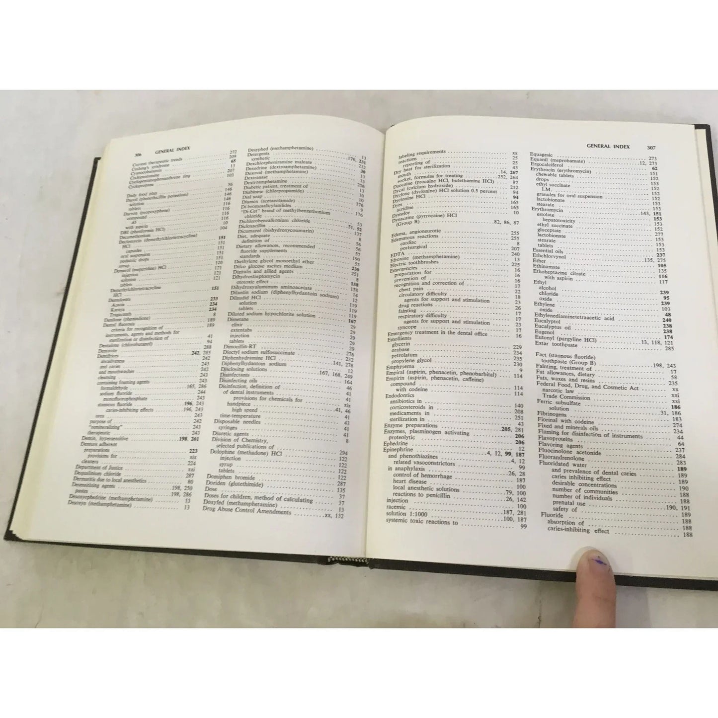 Accepted Dental Therapeutics 1969-1970 Hardcover Vintage book - A+ Stuff