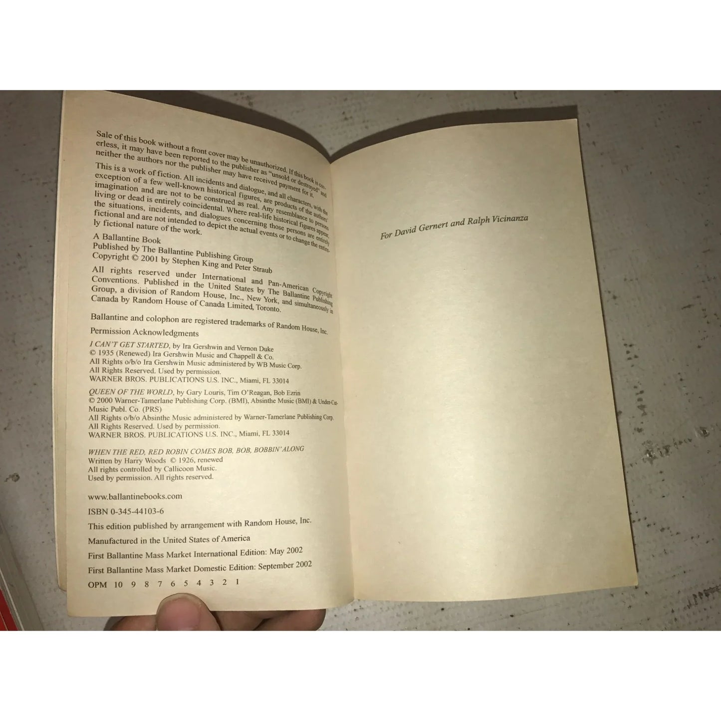Black House Paperback book by Stephen King/Peter Straub - A+ Stuff