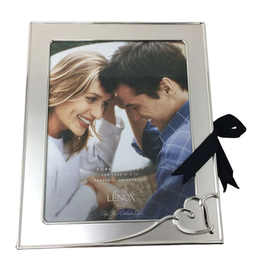 Lenox Forevermore 8" x 10" Silver/Black Photo Album- New in box - A+ Stuff