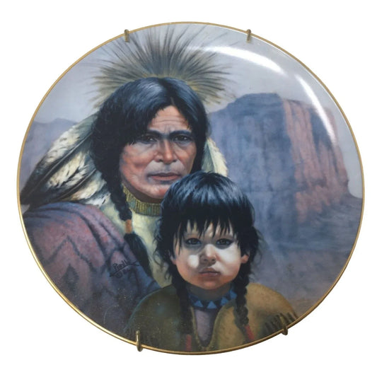 The Cheyenne Nation by Perillo - America's Indian Heritage - 1987 Plate Number 0331C Vague Shadown - Artaffects Ltd A+ Stuff