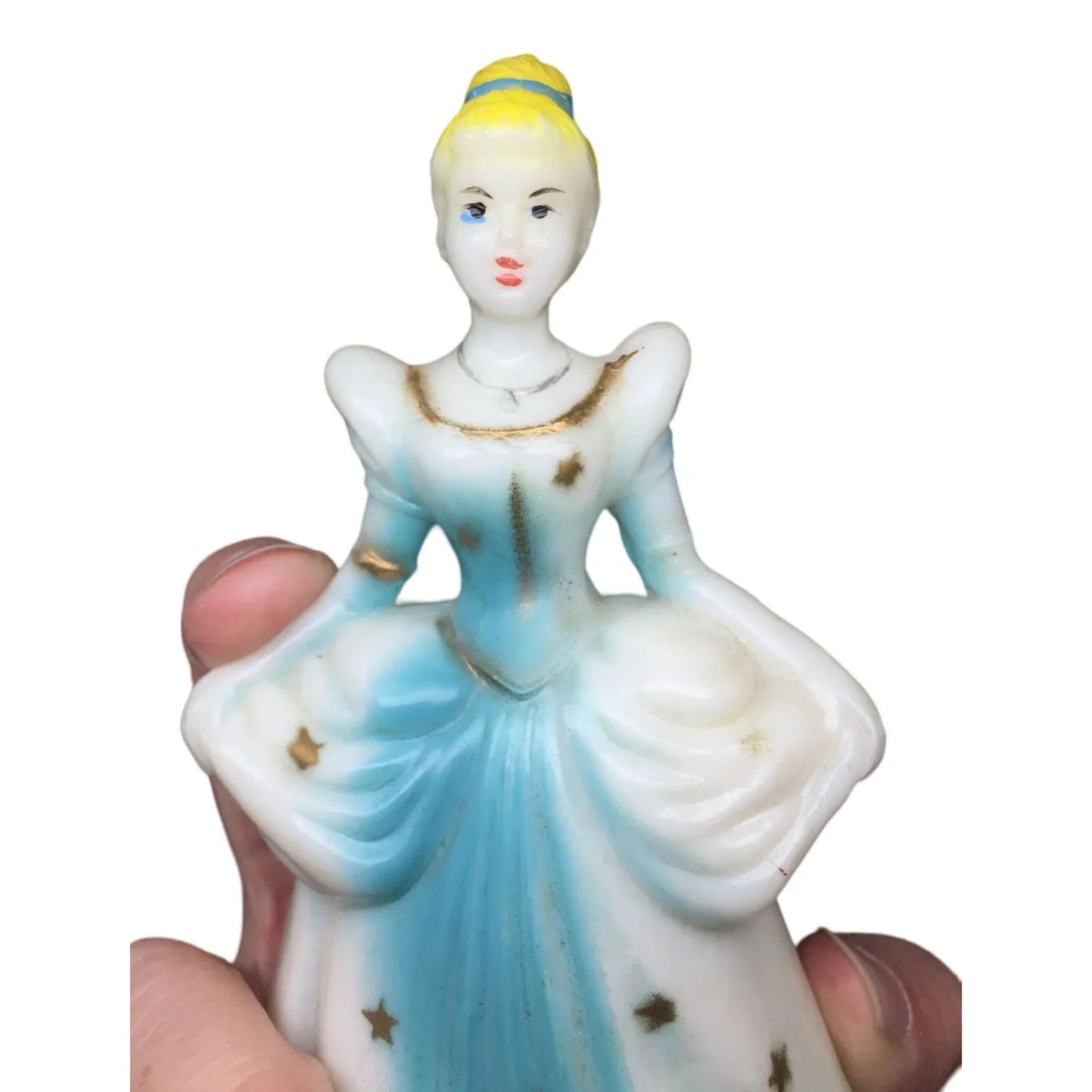 Vintage Walt Disney Productions plastic Cinderella Cake Topper - A+ Stuff