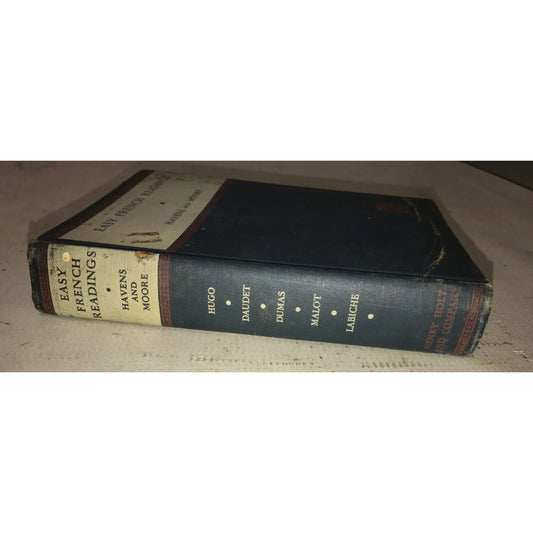 Easy French Readings Havens and Moore Hardcover Book - A+ Stuff