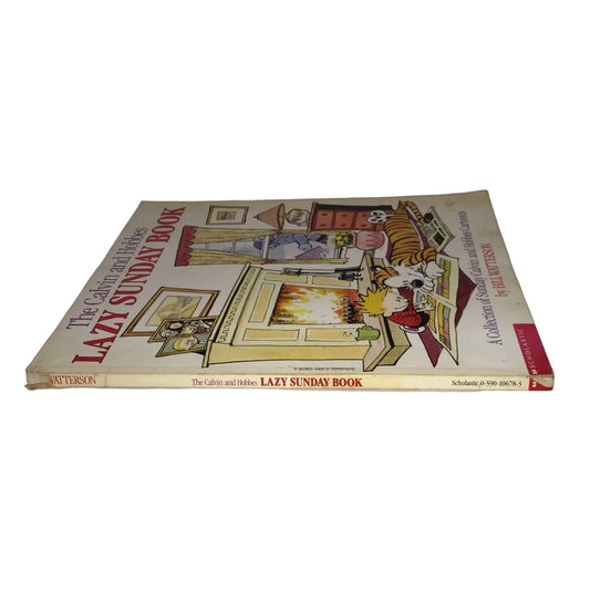 Vintage Scholastic The Calvin and Hobbes Lazy Sunday Book by Bill Watterson - A+ Stuff